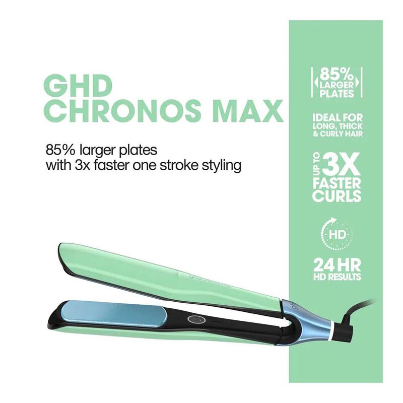 ghd Chronos Max Wide Plate Hair Straightener in Jelly Mint image number 2